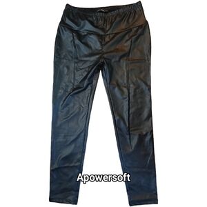 faux leather leggings